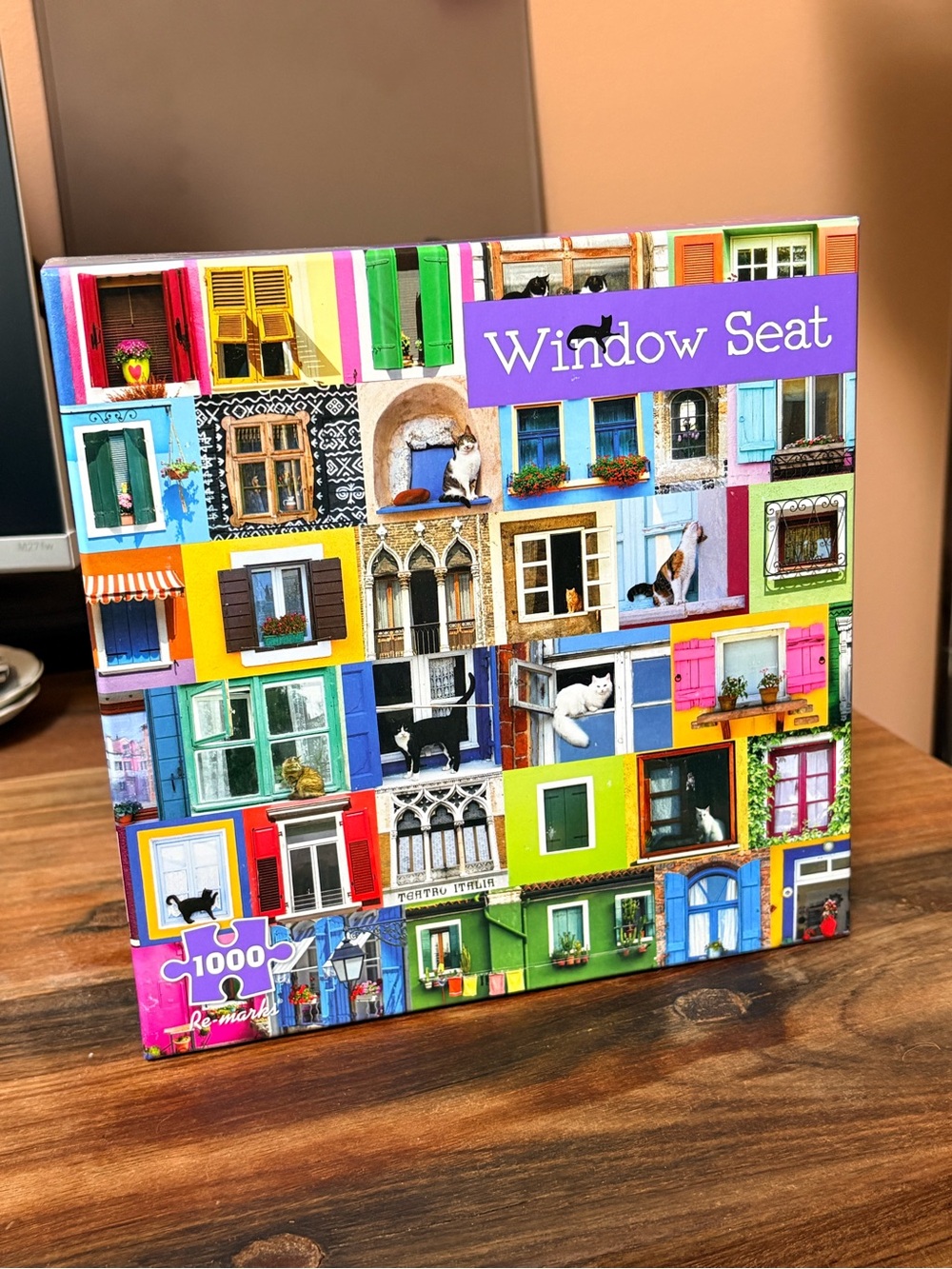 Re-Marks | "Window Seat" 1000pc Jigsaw Puzzle - Complete